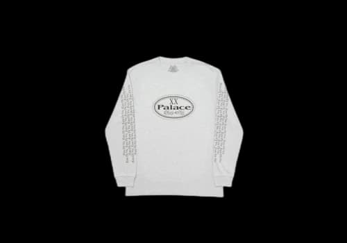 Palace XX Longsleeve Grey Marl