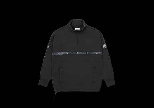 Palace Zen Half Zip Black