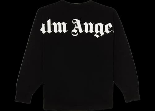 Palm Angels Logo L/S Tee Black