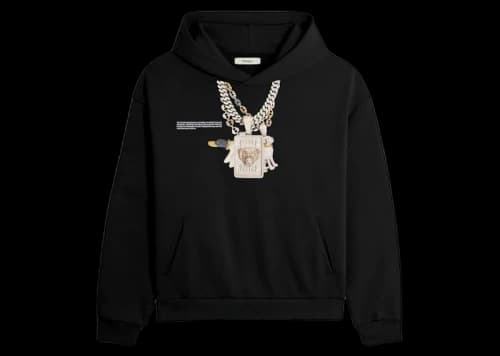 Pangaia x Victor Victor Chain Hoodie Black