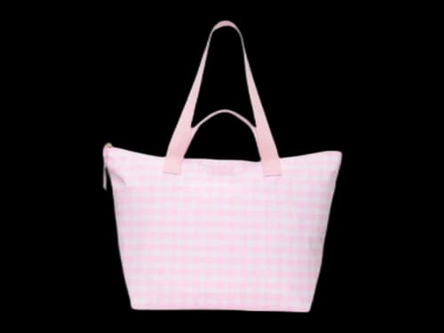 PINK x LoveShackFancy Tote Bag Icon Gingham