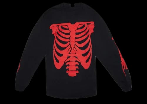 Playboi Carti Die Lit Tour Ribcage Longsleeve Black