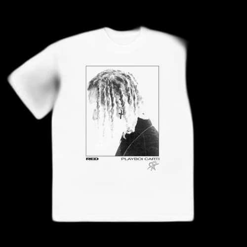 Playboi Carti Ecstacy of the Vampires T-shirt White