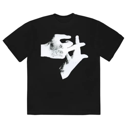 Playboi Carti Hands T-shirt Black