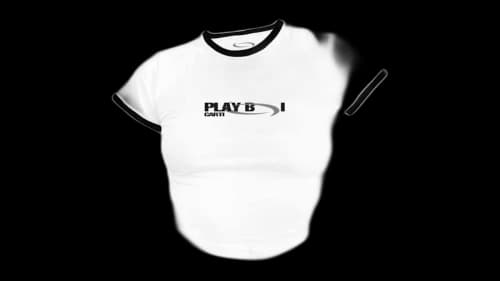Playboi Carti Iam Baby IV Tee White/Black