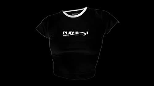 Playboi Carti Iam Baby V Tee Black/White