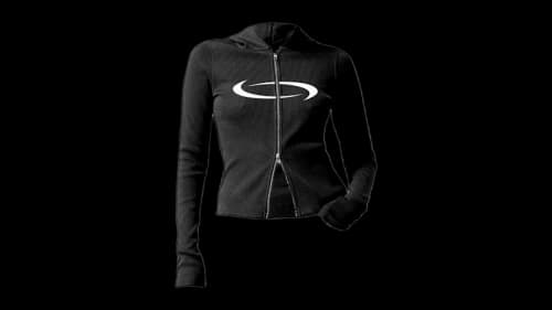 Playboi Carti Iam Double Zip I Top Black
