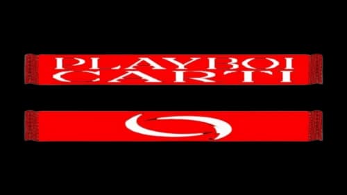 Playboi Carti Iam Futbol II Scarf Red