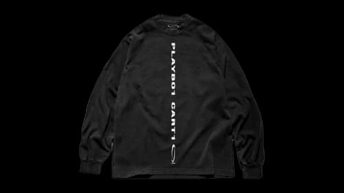 Playboi Carti Iam Swamp Tire L/S Tee Black
