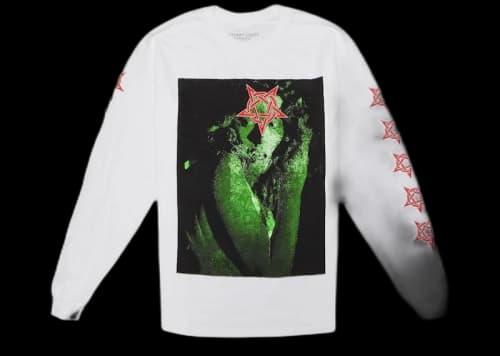 Playboi Carti Neon Tour Longsleeve White