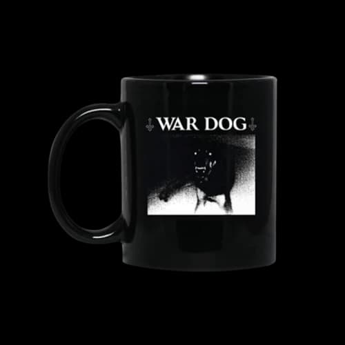 Playboi Carti War Dog Coffee Mug Black