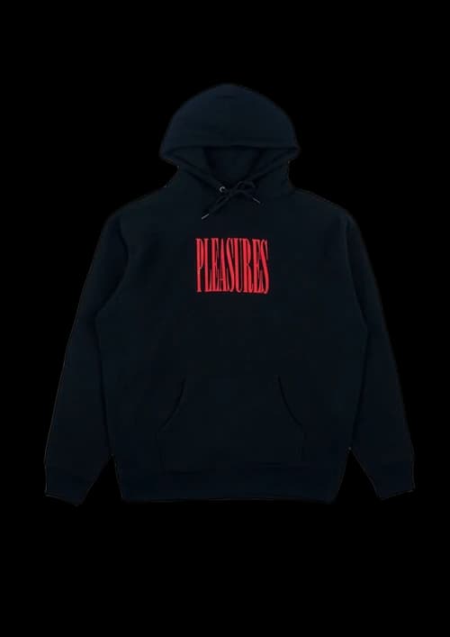 Pleasures Stretch Hoodie Black