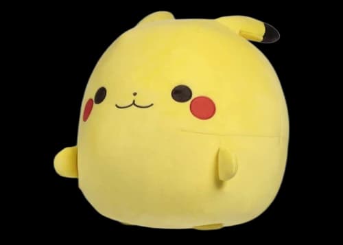 Pokemon Pikachu Squishy 13 3/4 Inch Plush Yellow