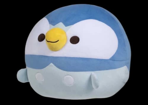 Pokemon Piplup Squishy 13 3/4 Inch Plush Blue