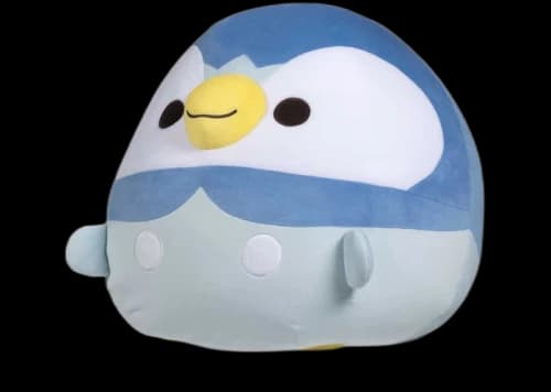 Pokemon Piplup Squishy 19 3/4 Inch Plush Blue