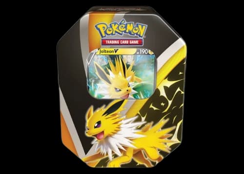 Pokémon TCG Eevee Evolutions Tin Jolteon V