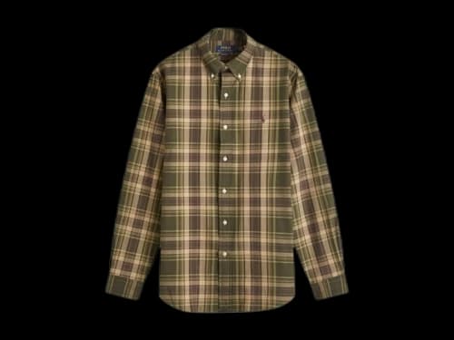 Polo Ralph Lauren Check Shirt Olive Multi