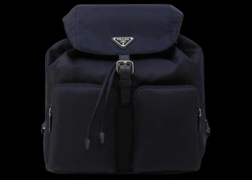 Prada Tessuto Backpack Blue