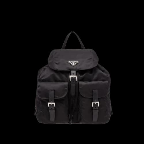 Prada Vela Backpack Black