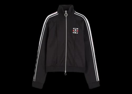 Rabanne H&M Appliqued Track Jacket Black