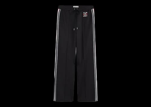 Rabanne H&M Appliqued Track Pants Black