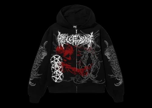 Revenge Abandoned Zip Black/Red