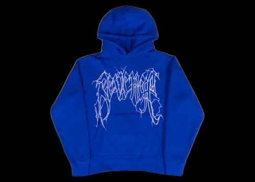 Revenge Lightning Arch Hoodie Blue