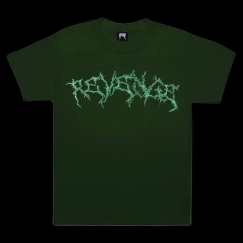 Revenge Lightning Spider T-shirt Green