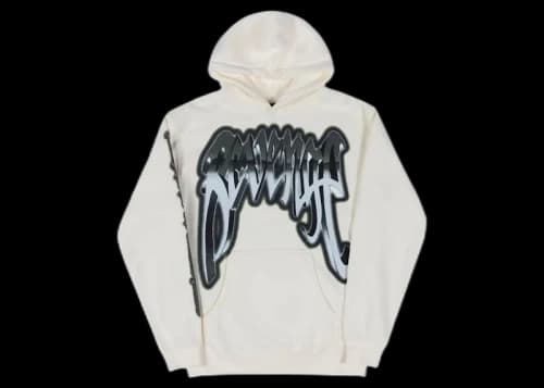 Revenge Metallica Hoodie Cream
