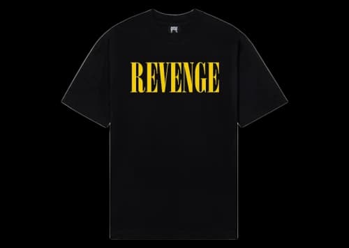 Revenge Nirvana Tee Black/Yellow