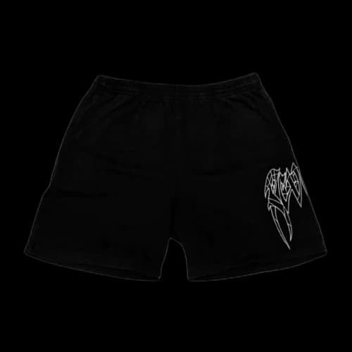 Revenge Spider Shorts Black