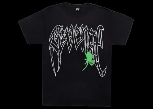 Revenge Spider T-shirt Black/Green