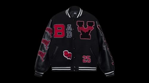 Revenge XXXTentacion Bad Vibes Varsity Jacket Black