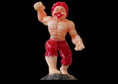 Ron English Mighty MC Figure Red