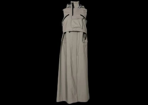 Sacai x Acronym Trench Dress Khaki