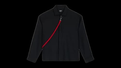 Siegelman Stable Long Sleeve Button Up Shirt Black