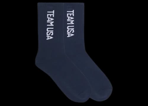 SKIMS Olympic Capsule Socks Navy