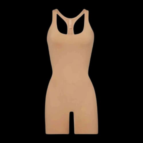 SKIMS Swim Cycle Suit Ochre