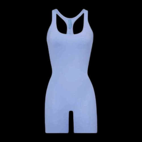 SKIMS Swim Cycle Suit Periwinkle