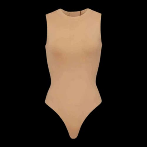 SKIMS Swim Sleeveless One Piece Ochre