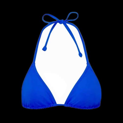 SKIMS Swim Triangle Top Cobalt