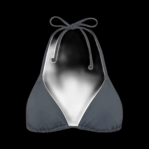SKIMS Swim Triangle Top Gunmetal