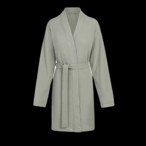 SKIMS Waffle Robe Mineral