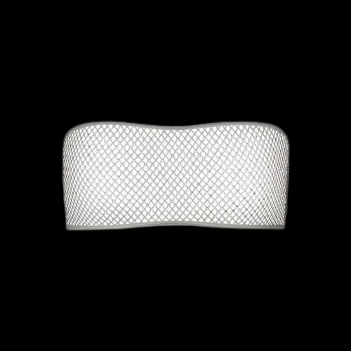 SKIMS x Swarovski Stretch Net Bandeau Silver