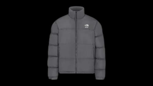 SKIMS x The North Face 1996 Nuptse Jacket Gunmetal