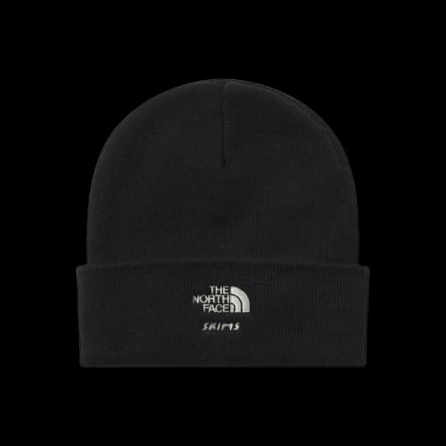 SKIMS x TNF Logo Beanie Onyx