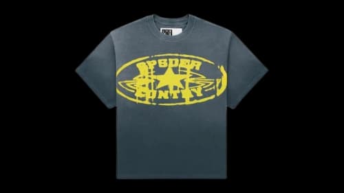 Sp5der Country Tee Slate