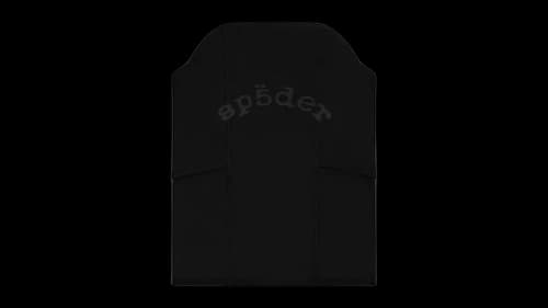 Sp5der OG Logo V2 Shiesty Mask Black/Black