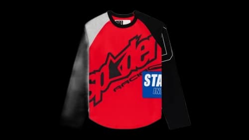 Sp5der Rally Raglan L/S T-shirt Multicolor