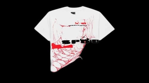 Sp5der Spinner Tee White